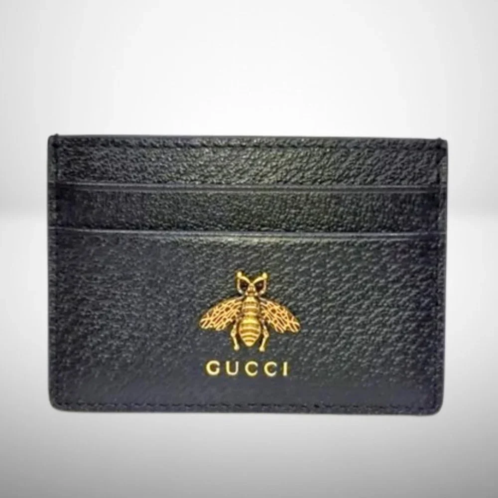 Gucci Animalier Leather Card Case - A Must Have - Picture 1 of 5